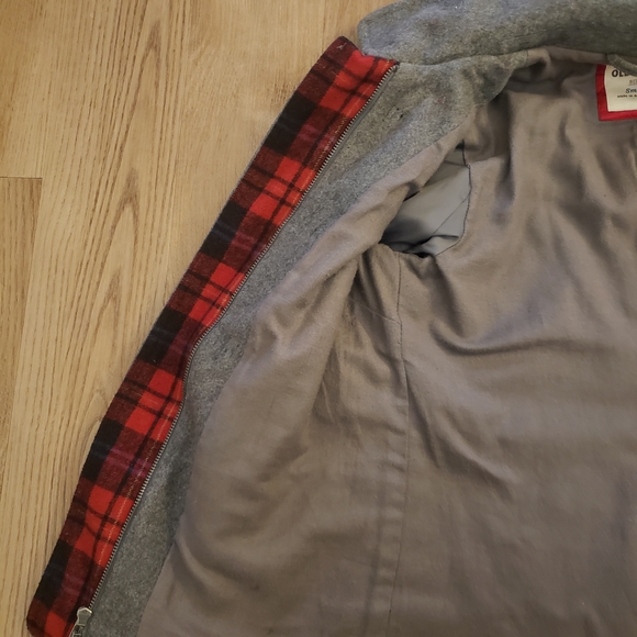 Old Navy Hooded Wool Coat Womens Small  - Picture 5 of 7